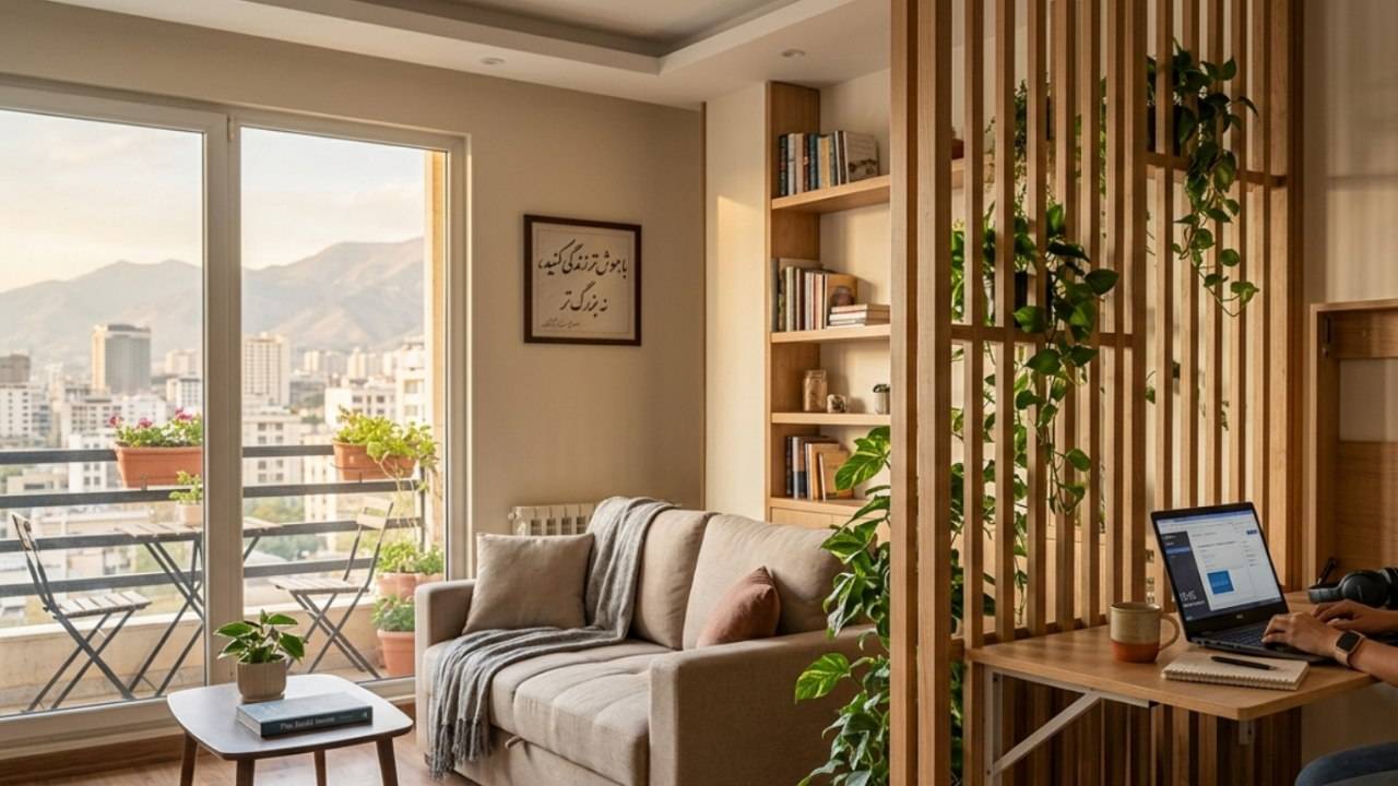 چگونه یک فضای چندمنظوره برای کار و زندگی بسازیم؟